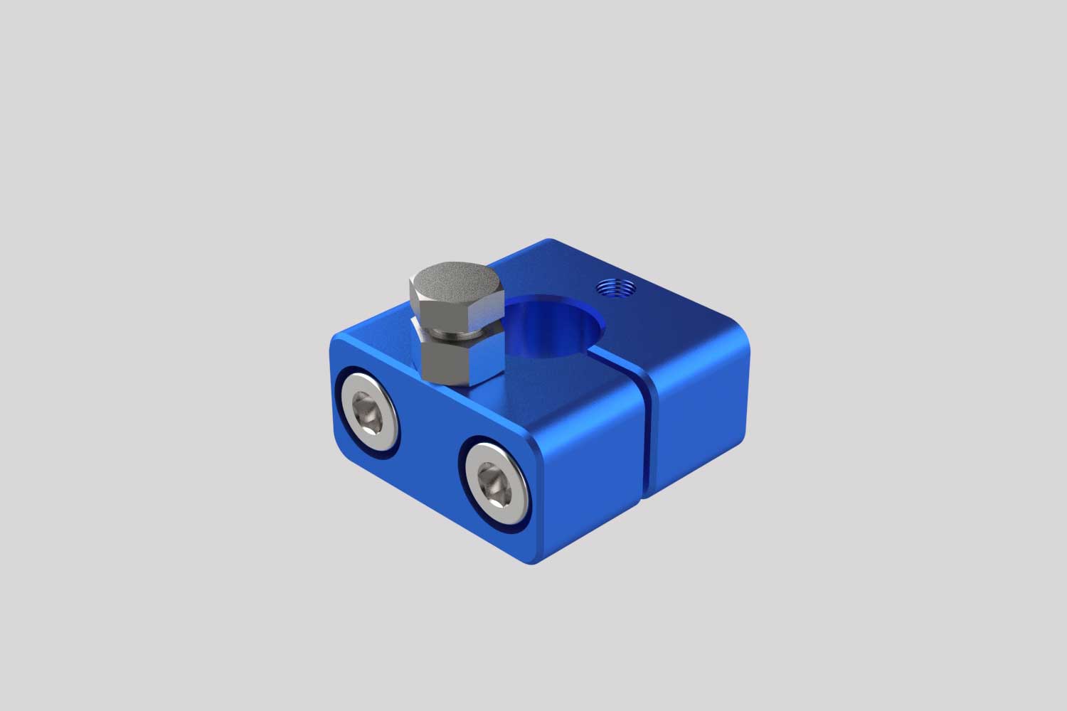 DIA-SR12 Stellring Aluminium blau eloxiert für Säulen Ø12 mm