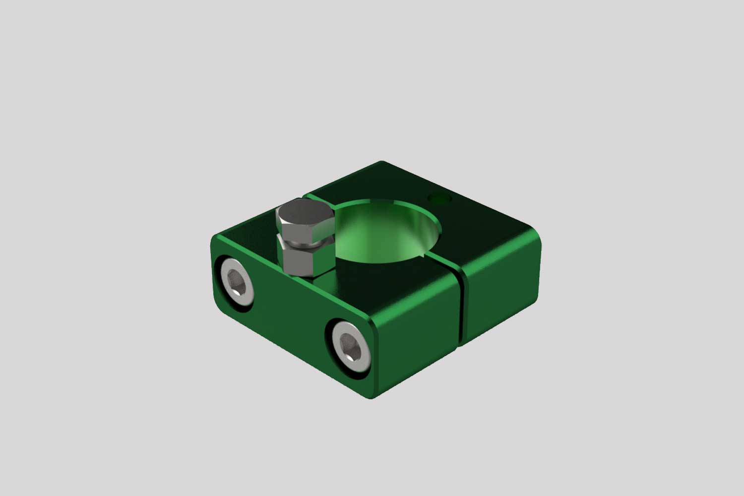 DIA-SR20 Stellring Aluminium grün eloxiert für Säulen Ø20 mm
