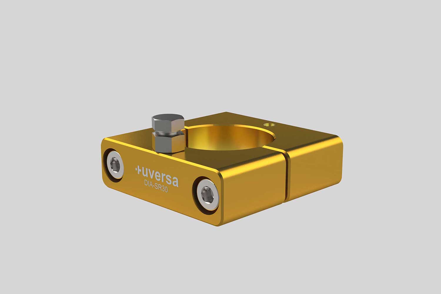 DIA-SR30 Stellring Aluminium gold eloxiert für Säulen Ø30 mm