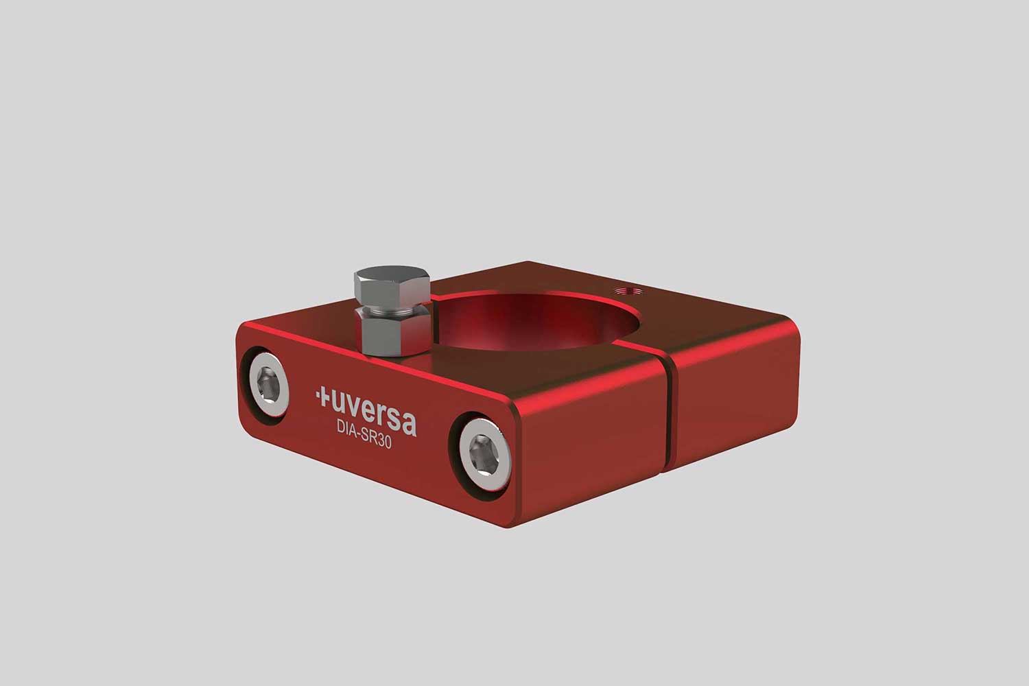 DIA-SR30 Stellring Aluminium rot eloxiert für Säulen Ø30 mm