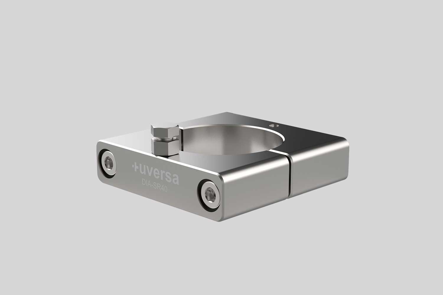 DIA-SR40 Stellring Aluminium ESD-leitfähig beschichtet für Säulen Ø40 mm