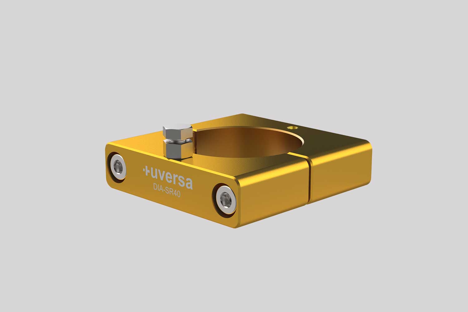 DIA-SR40 Stellring Aluminium gold eloxiert für Säulen Ø40 mm