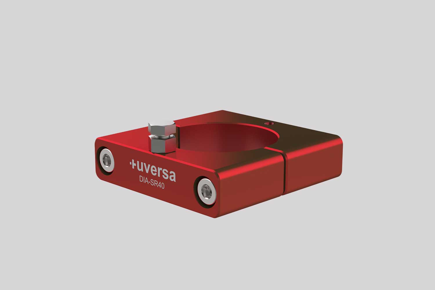 DIA-SR40 Stellring Aluminium rot eloxiert für Säulen Ø40 mm
