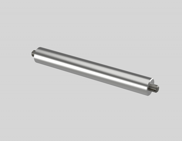 SENO-SWD12 Duo-Sensorwelle Edelstahl Ø12 mm mit beidseitig eingesetzten selbstsichernden Gewindestiften