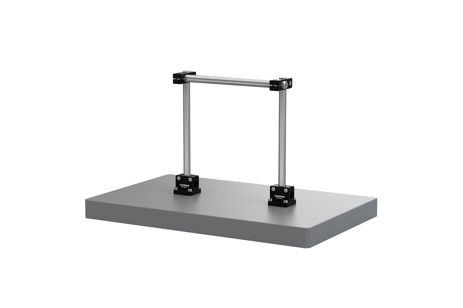 Beispiel eines Portalaufbaus mit den uversa Komponenten PEX-MS12 und SENO-KV12-12
