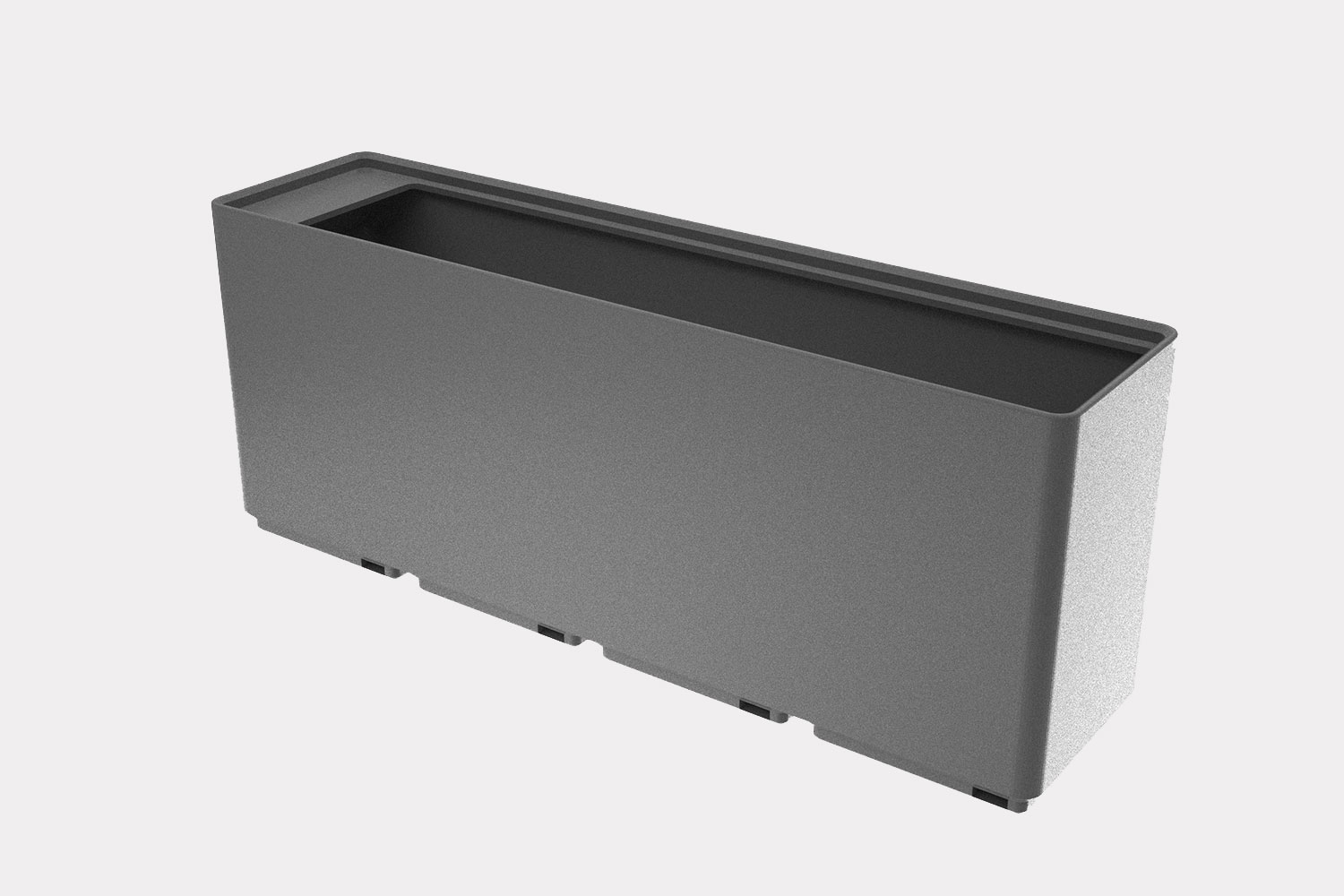 Gridfinity Schachtel passend für ELO-MH30 aus PETG -Filament grau