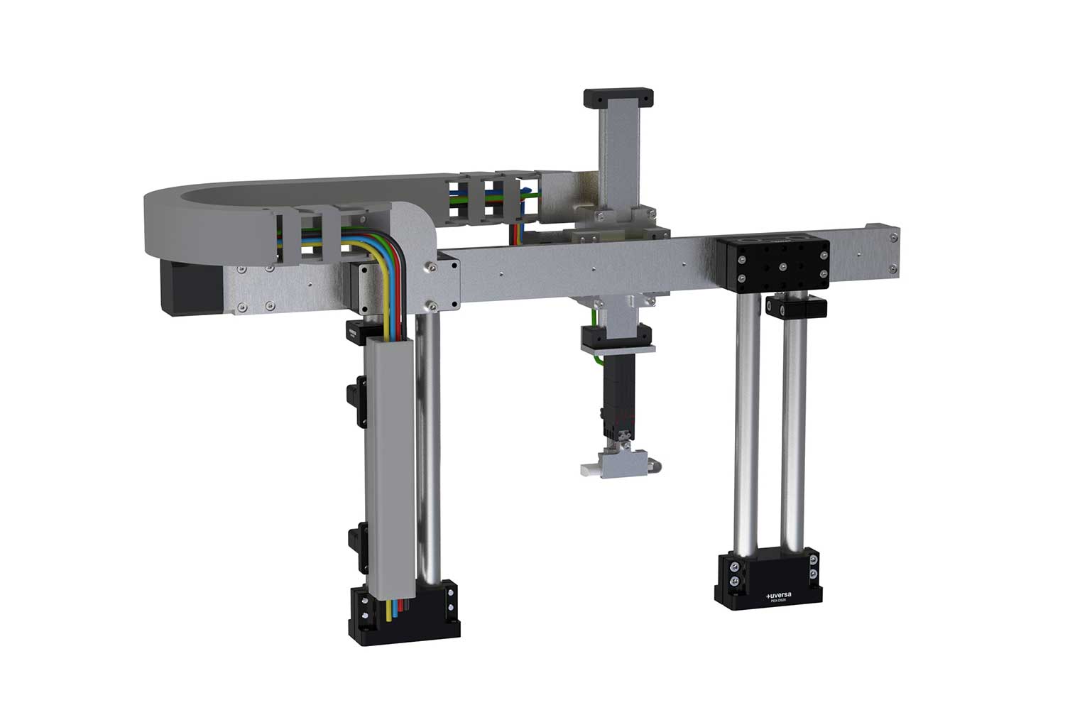 Anwendungsbeispiel: Portalaufbau mit Energiekette
