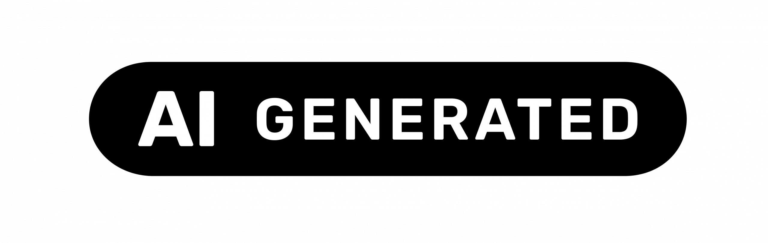 AI GENERATED: Symbol für ein vollständig durch Künstliche Intelligenz generiertes Bild.